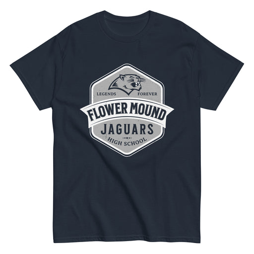 Flower Mound High School Jaguars Navy Blue Classic Unisex T-shirt 209