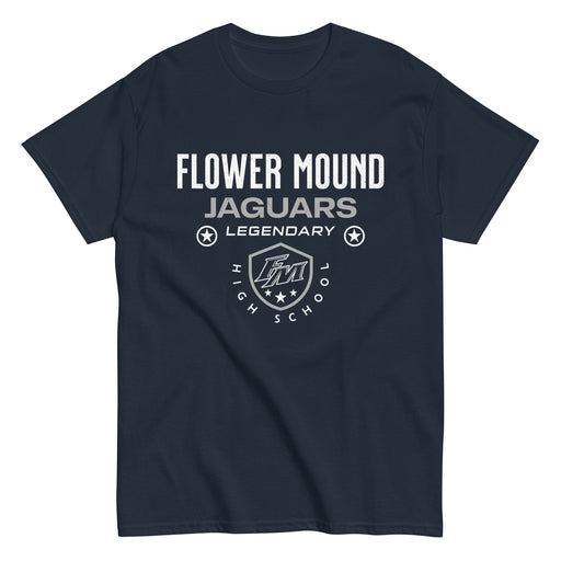 Flower Mound High School Jaguars Navy Blue Classic Unisex T-shirt 003