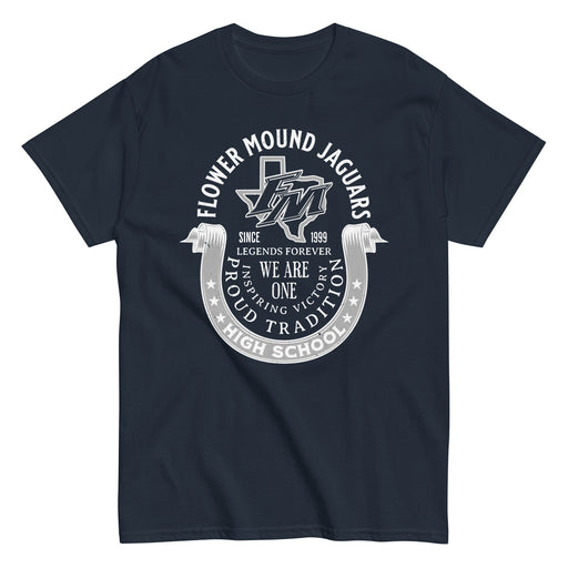 Flower Mound High School Jaguars Navy Blue Classic Unisex T-shirt 229
