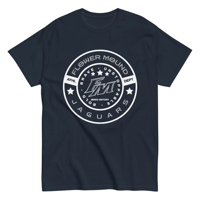 Flower Mound High School Jaguars Navy Blue Classic Unisex T-shirt 239