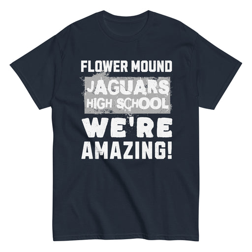 Flower Mound High School Jaguars Navy Blue Classic Unisex T-shirt 231