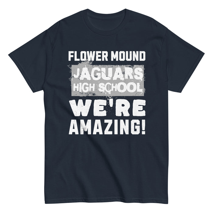 Flower Mound High School Jaguars Navy Blue Classic Unisex T-shirt 231