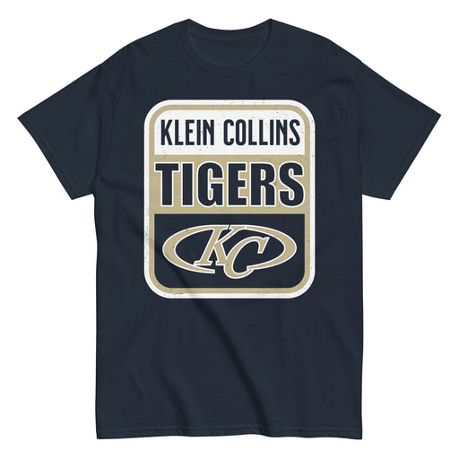 Klein Collins High School Tigers Classic Unisex Navy T-shirt 001