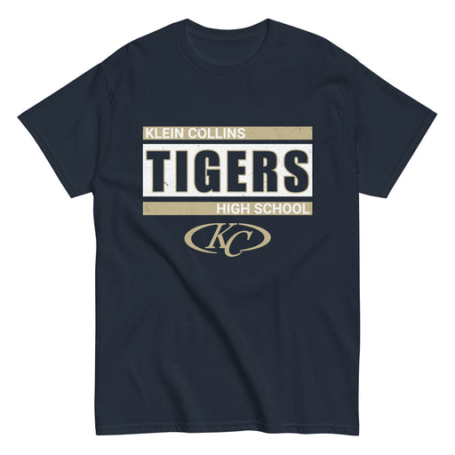 Klein Collins High School Tigers Classic Unisex Navy T-shirt 098