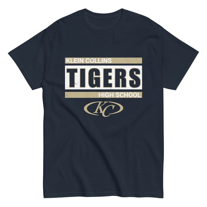Klein Collins High School Tigers Classic Unisex Navy T-shirt 098