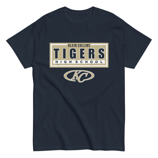 Klein Collins High School Tigers Classic Unisex Navy T-shirt 049