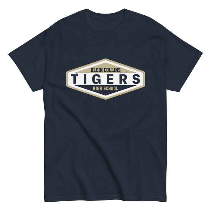 Klein Collins High School Tigers Classic Unisex Navy T-shirt 009