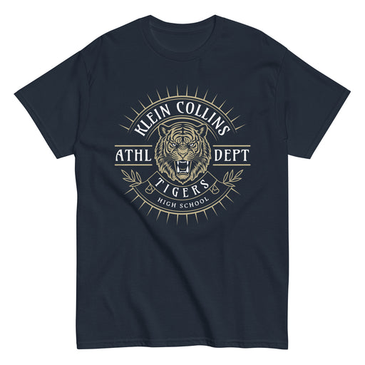 Klein Collins High School Tigers Classic Unisex Navy T-shirt 201