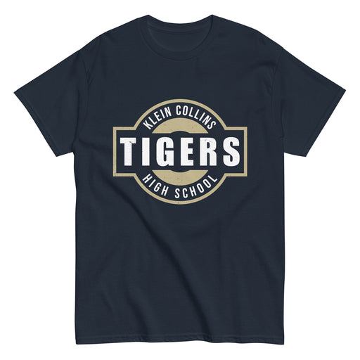 Klein Collins High School Tigers Classic Unisex Navy T-shirt 011