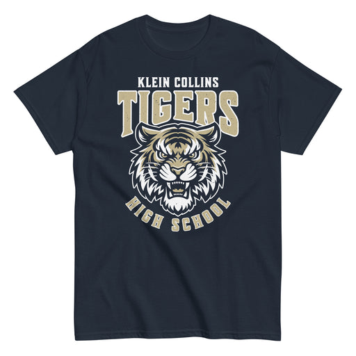 Klein Collins High School Tigers Classic Unisex Navy T-shirt 213