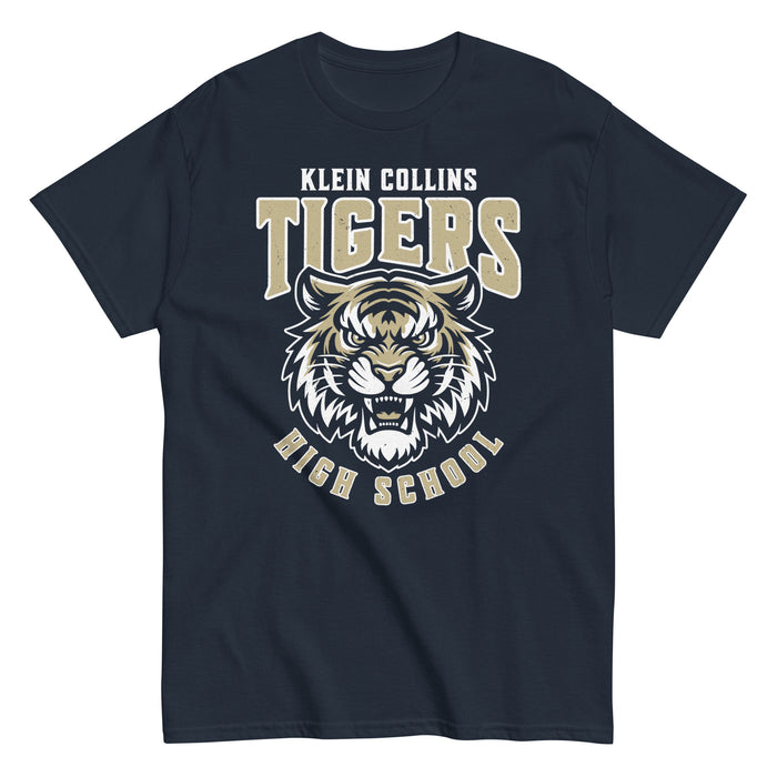 Klein Collins High School Tigers Classic Unisex Navy T-shirt 213