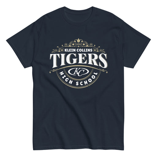 Klein Collins High School Tigers Classic Unisex Navy T-shirt 211