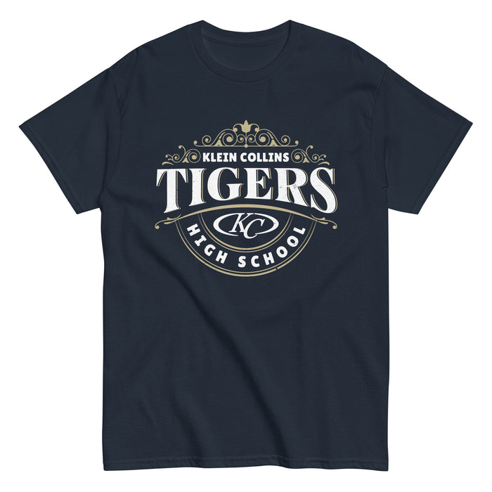 Klein Collins High School Tigers Classic Unisex Navy T-shirt 211