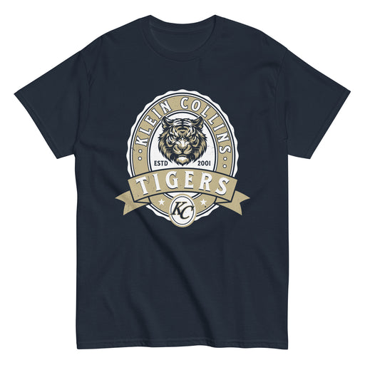 Klein Collins High School Tigers Classic Unisex Navy T-shirt 212