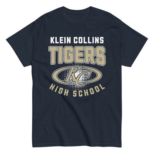 Klein Collins High School Tigers Classic Unisex Navy T-shirt 204