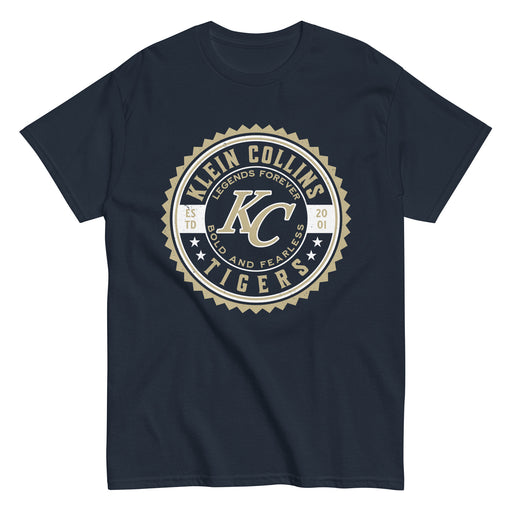 Klein Collins High School Tigers Classic Unisex Navy T-shirt 203