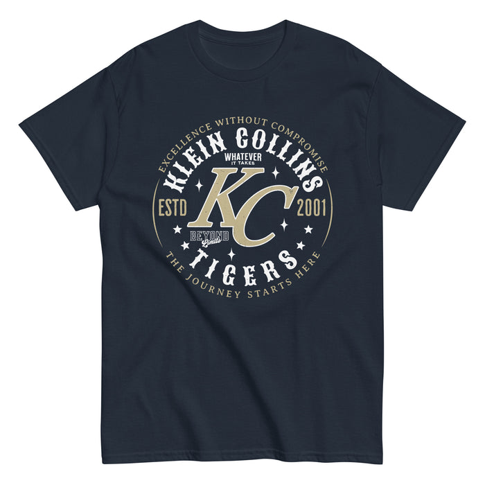Klein Collins High School Tigers Classic Unisex Navy T-shirt 214