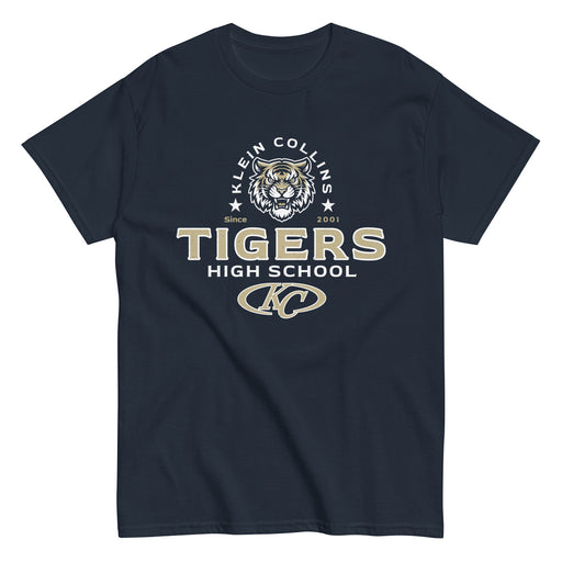 Klein Collins High School Tigers Classic Unisex Navy T-shirt 222