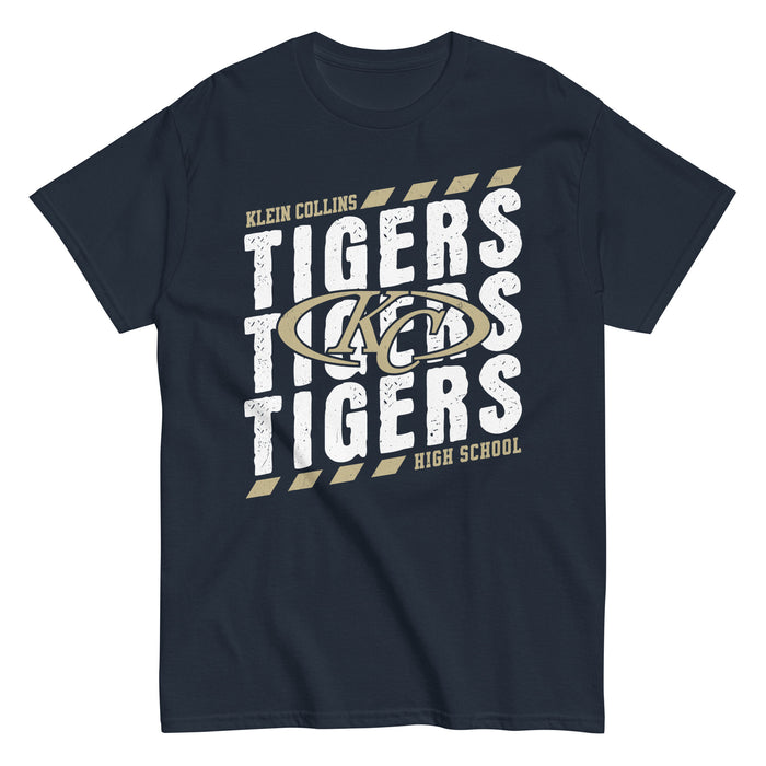 Klein Collins High School Tigers Classic Unisex Navy T-shirt 223