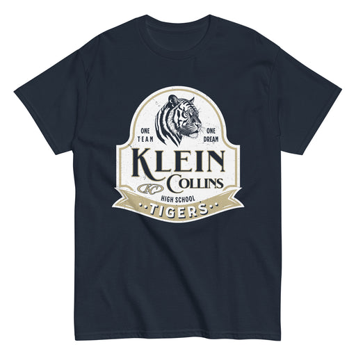 Klein Collins High School Tigers Classic Unisex Navy T-shirt 219