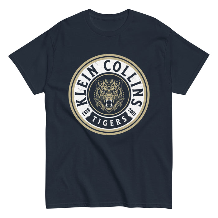Klein Collins High School Tigers Classic Unisex Navy T-shirt 220