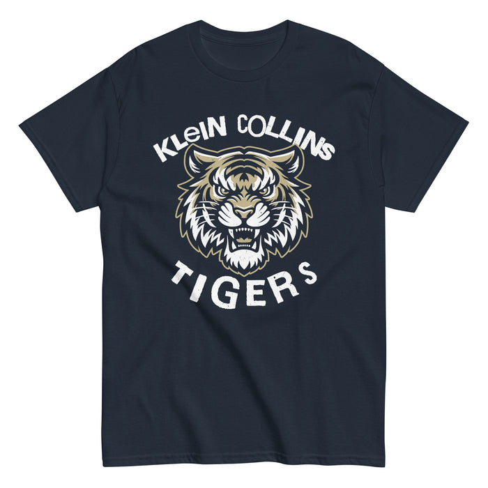 Klein Collins High School Tigers Classic Unisex Navy T-shirt 228