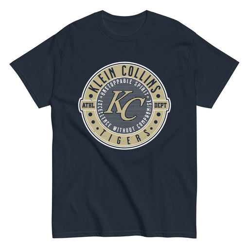 Klein Collins High School Tigers Classic Unisex Navy T-shirt 224