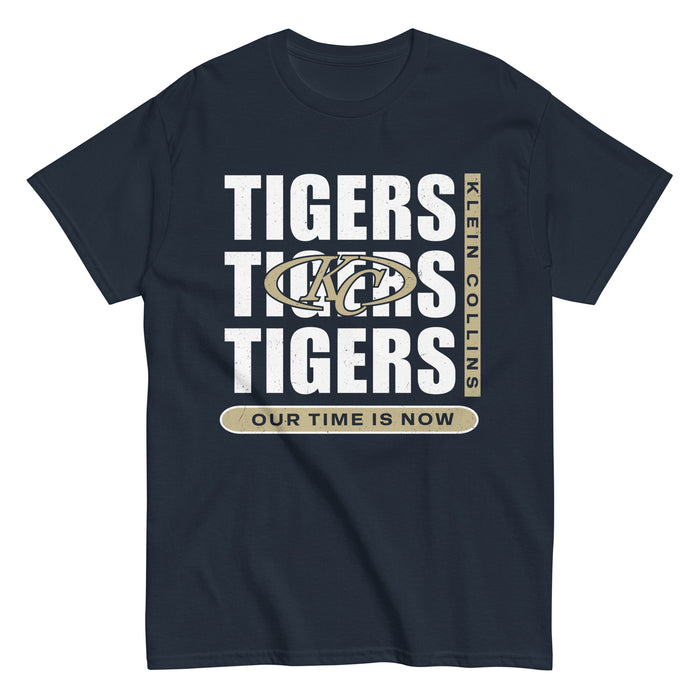 Klein Collins High School Tigers Classic Unisex Navy T-shirt 235