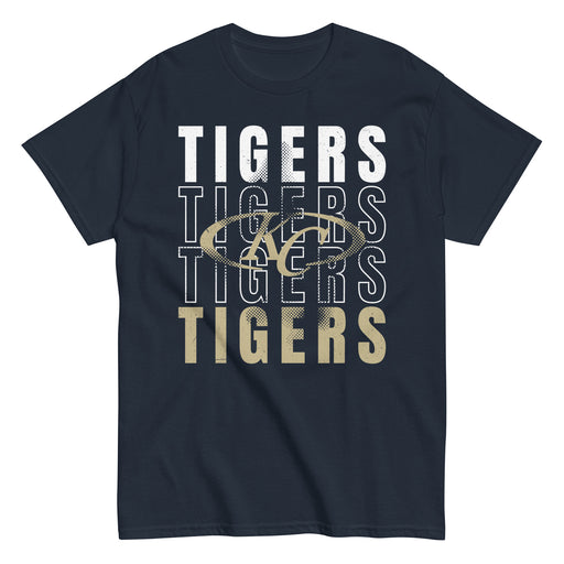 Klein Collins High School Tigers Classic Unisex Navy T-shirt 233