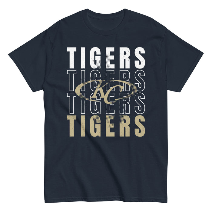 Klein Collins High School Tigers Classic Unisex Navy T-shirt 233