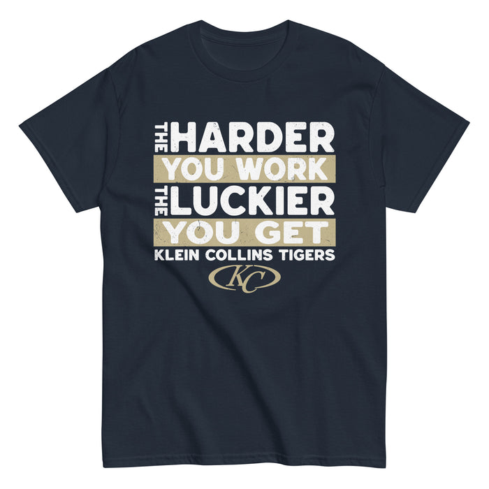 Klein Collins High School Tigers Classic Unisex Navy T-shirt 238