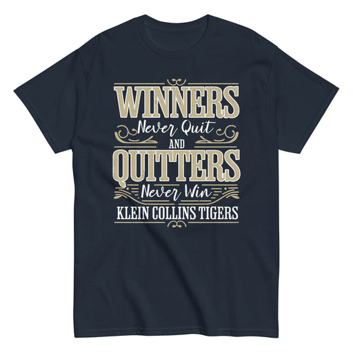 Klein Collins High School Tigers Classic Unisex Navy T-shirt 237