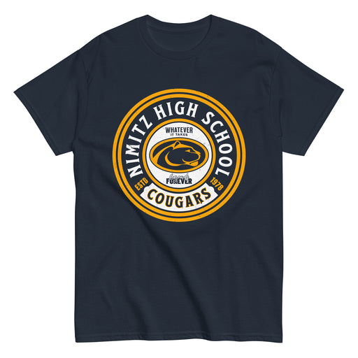 Nimitz High School Cougars Navy Blue Classic Unisex T-shirt 220