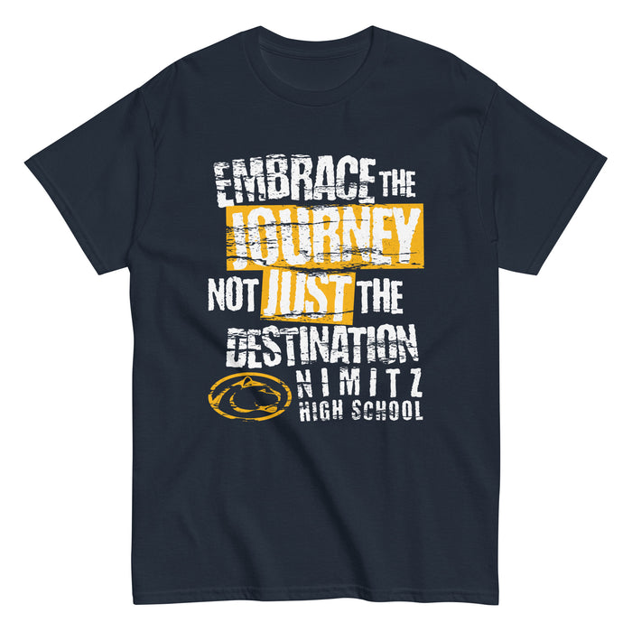 Nimitz High School Cougars Navy Blue Classic Unisex T-shirt 232