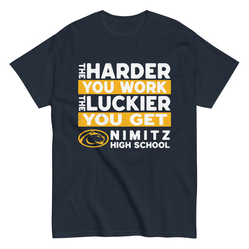 Nimitz High School Cougars Navy Blue Classic Unisex T-shirt 238