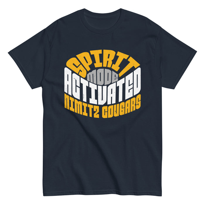 Nimitz High School Cougars Navy Blue Classic Unisex T-shirt 242