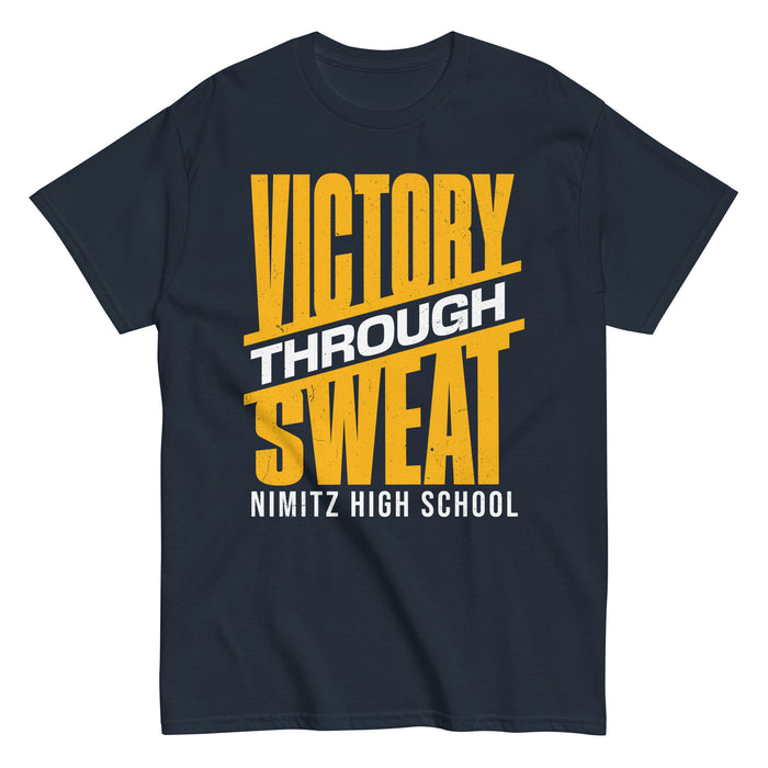 Nimitz High School Cougars Navy Blue Classic Unisex T-shirt 241