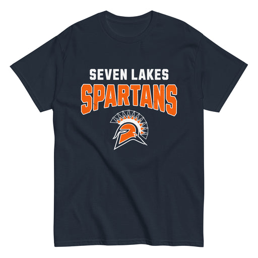 Seven Lakes High School Spartans Navy Blue Classic Unisex T-shirt 234