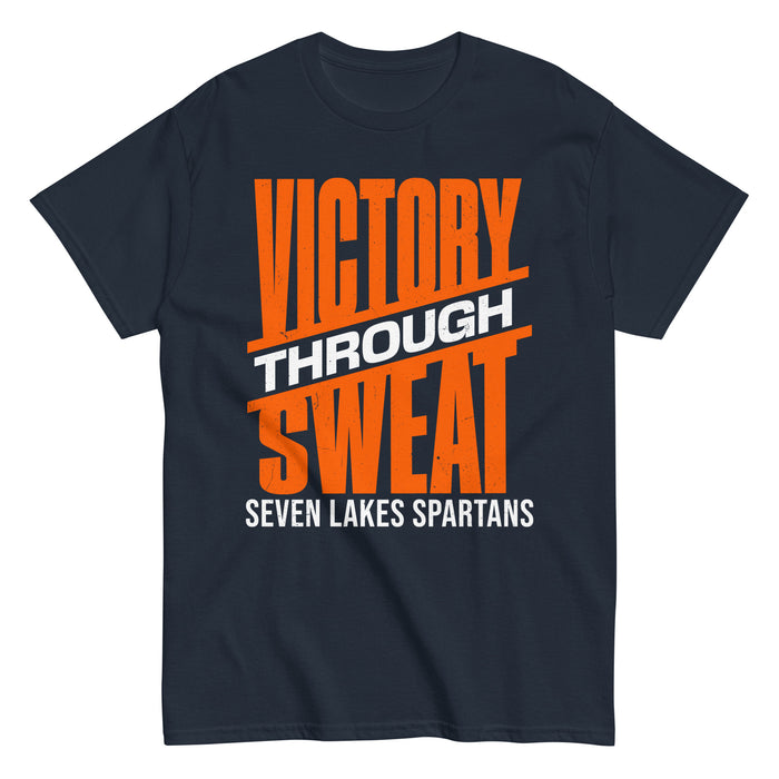 Seven Lakes High School Spartans Navy Blue Classic Unisex T-shirt 241