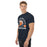 Side view of Seven Lakes High School Spartans Navy Blue Classic Unisex T-shirt 208