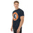 Side view of Seven Lakes High School Spartans Navy Blue Classic Unisex T-shirt 216