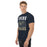 Side view of Klein Collins High School Tigers Classic Unisex Navy T-shirt 233
