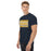 Man wearing Nimitz High School Cougars Navy Blue Classic Unisex T-shirt 098