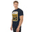 Man wearing Nimitz High School Cougars Navy Blue Classic Unisex T-shirt 001