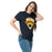 Woman wearing Nimitz High School Cougars Navy Blue Classic Unisex T-shirt 221