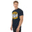 Man wearing Nimitz High School Cougars Navy Blue Classic Unisex T-shirt 242