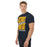Man wearing Nimitz High School Cougars Navy Blue Classic Unisex T-shirt 241