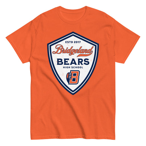 Bridgeland High School Bears Classic Unisex Orange T-shirt 225