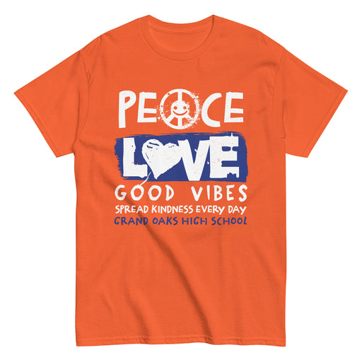 Grand Oaks High School Grizzlies Classic Unisex Orange T-shirt 240