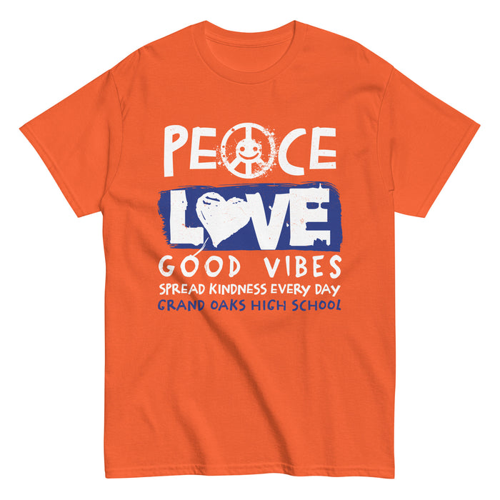 Grand Oaks High School Grizzlies Classic Unisex Orange T-shirt 240